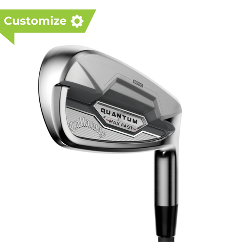 Callaway Women's Quantum Max Fast Irons - (Graphite) - Build Your Own