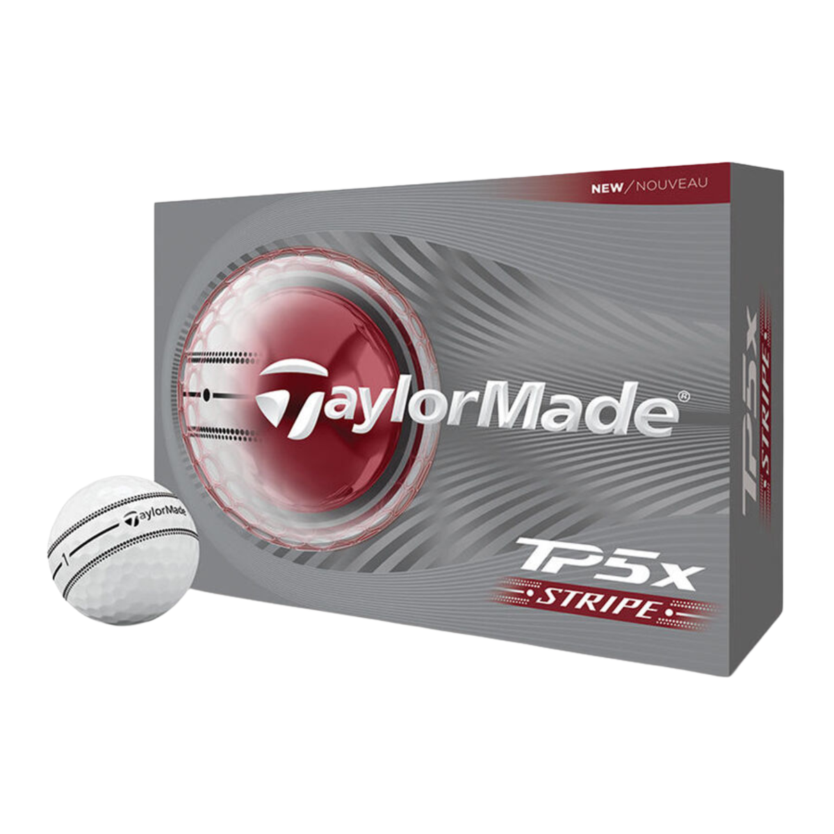 TaylorMade TP5X Stripe Golf Balls