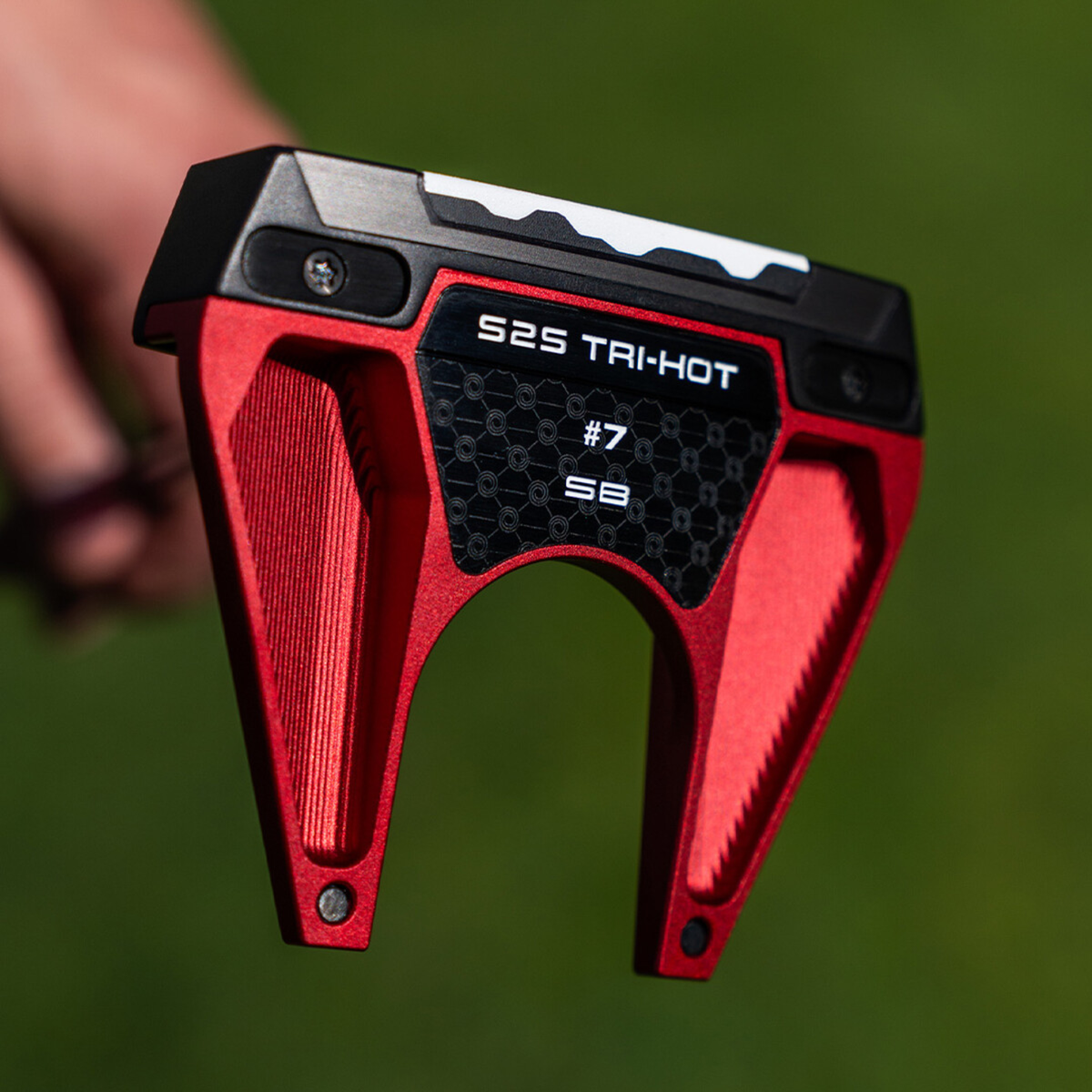 Odyssey Square 2 Square TRI-HOT Seven Putter - Single Bend