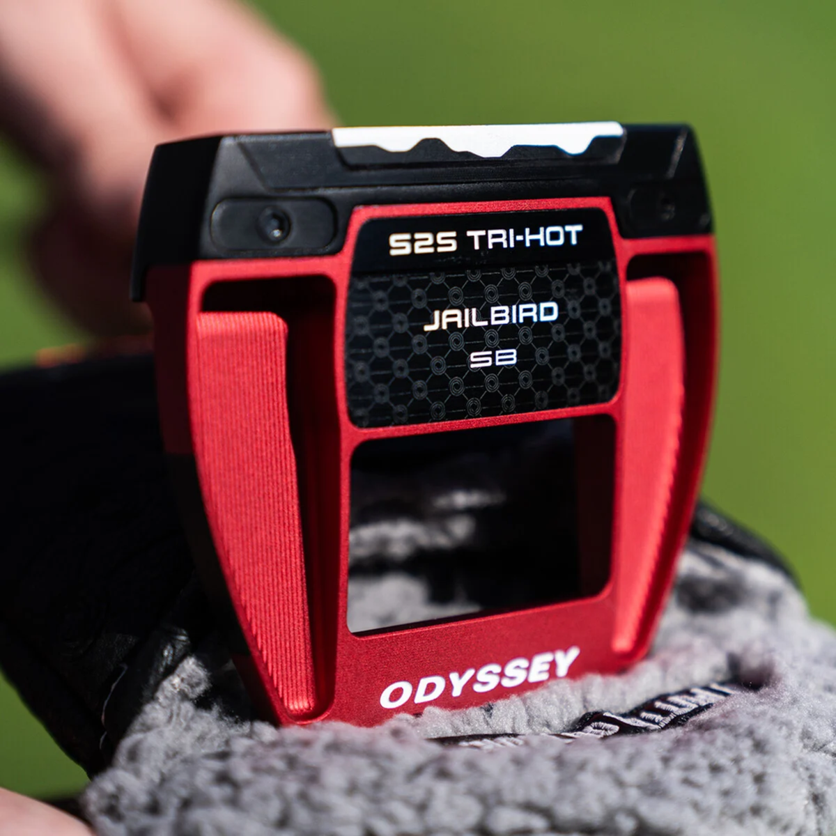 Odyssey Square 2 Square TRI-HOT Jailbird Putter - Single Bend