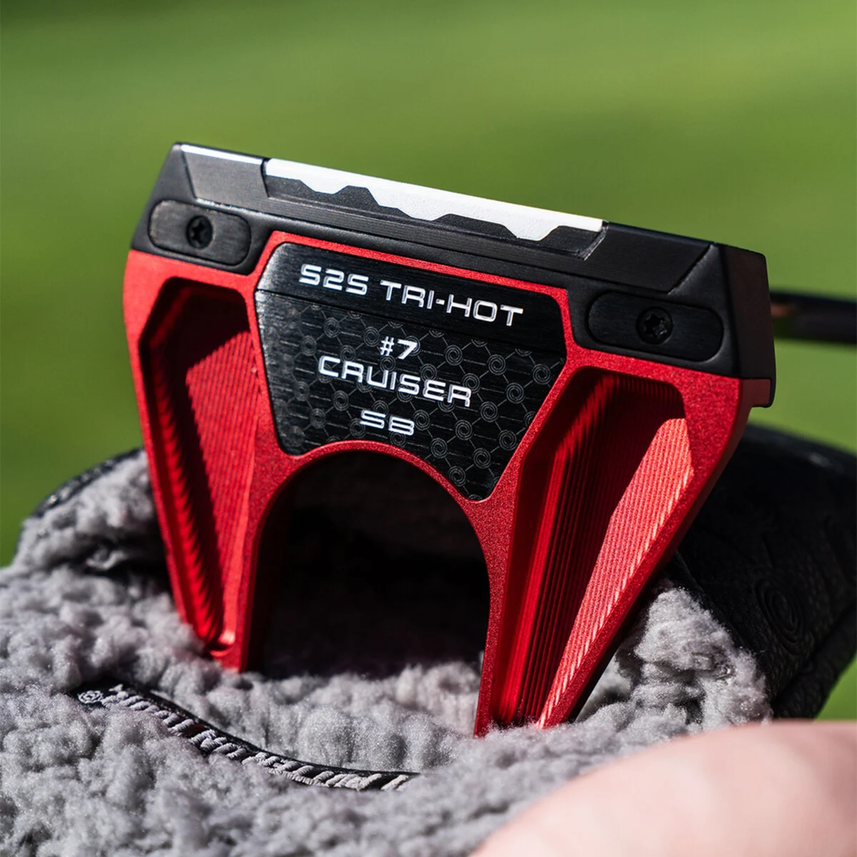 Odyssey Square 2 Square TRI-HOT Seven Cruiser Putter - Single Bend - Counterbalance