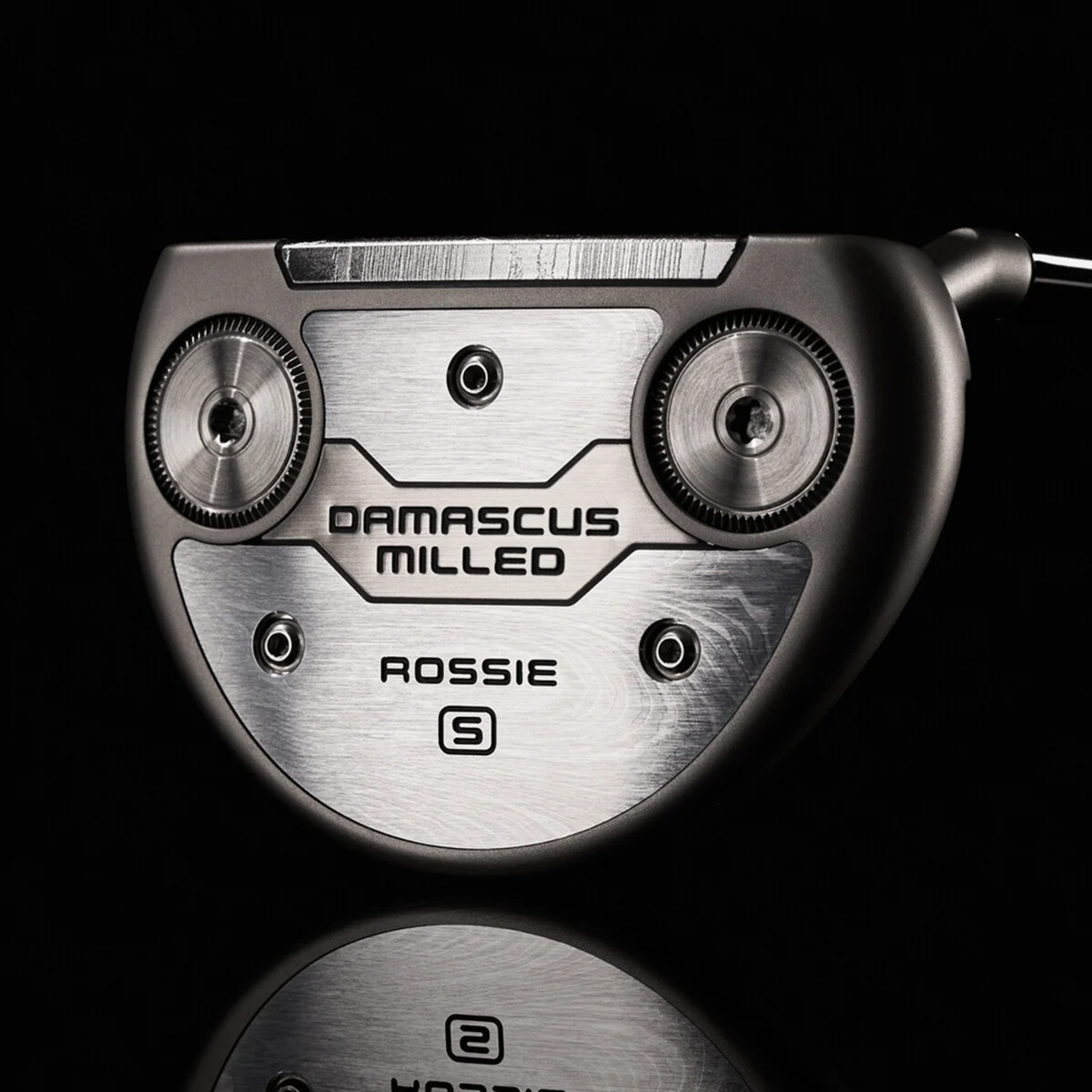 Odyssey Damascus Milled Rossie - Slant Neck