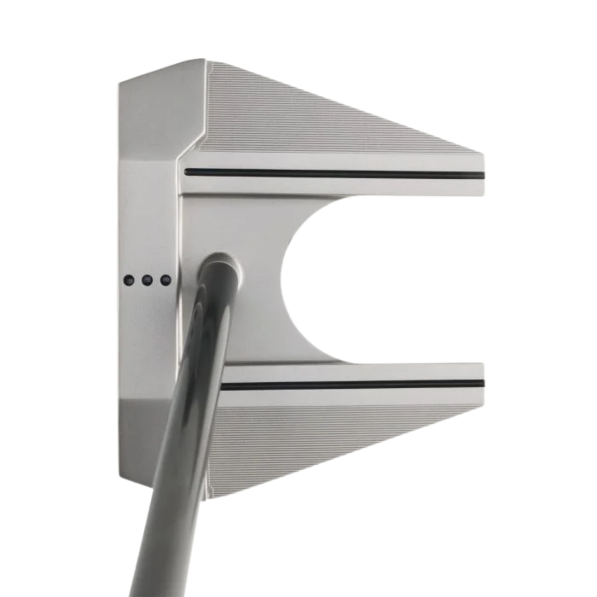 Odyssey Damascus Milled Square 2 Square Seven Center Shaft Putter