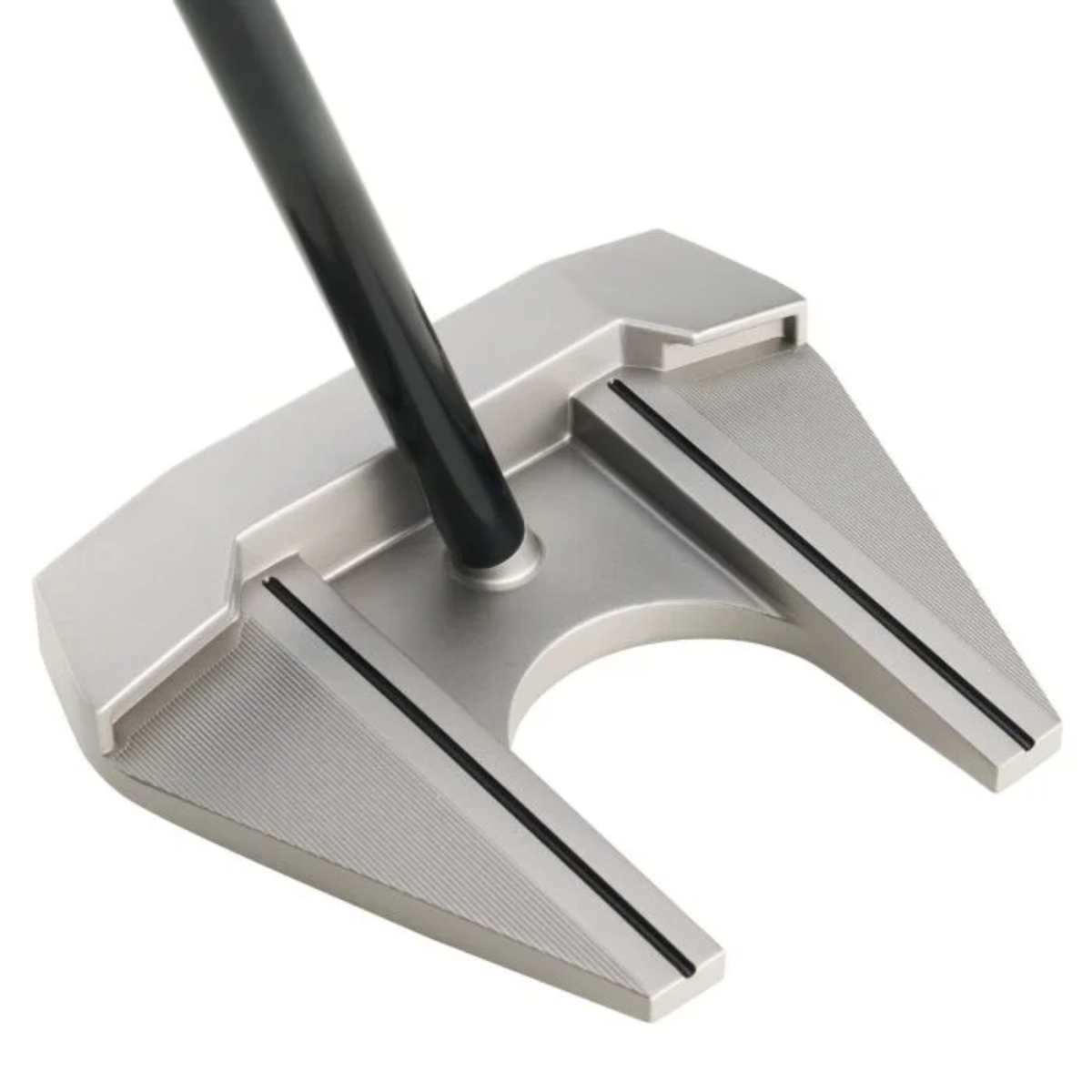 Odyssey Damascus Milled Square 2 Square Seven Center Shaft Putter
