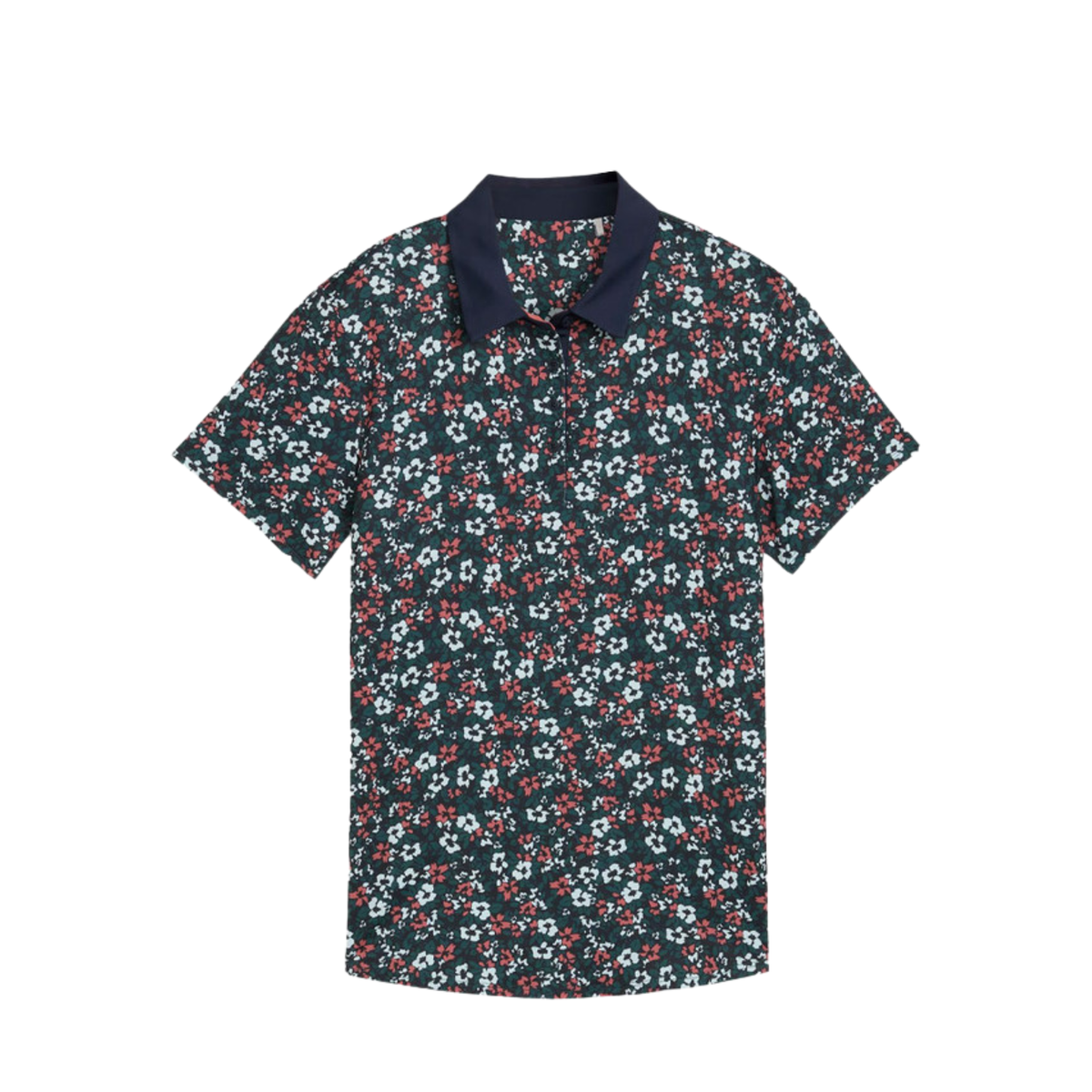 PUMA Women's Floral Burst SS Polo