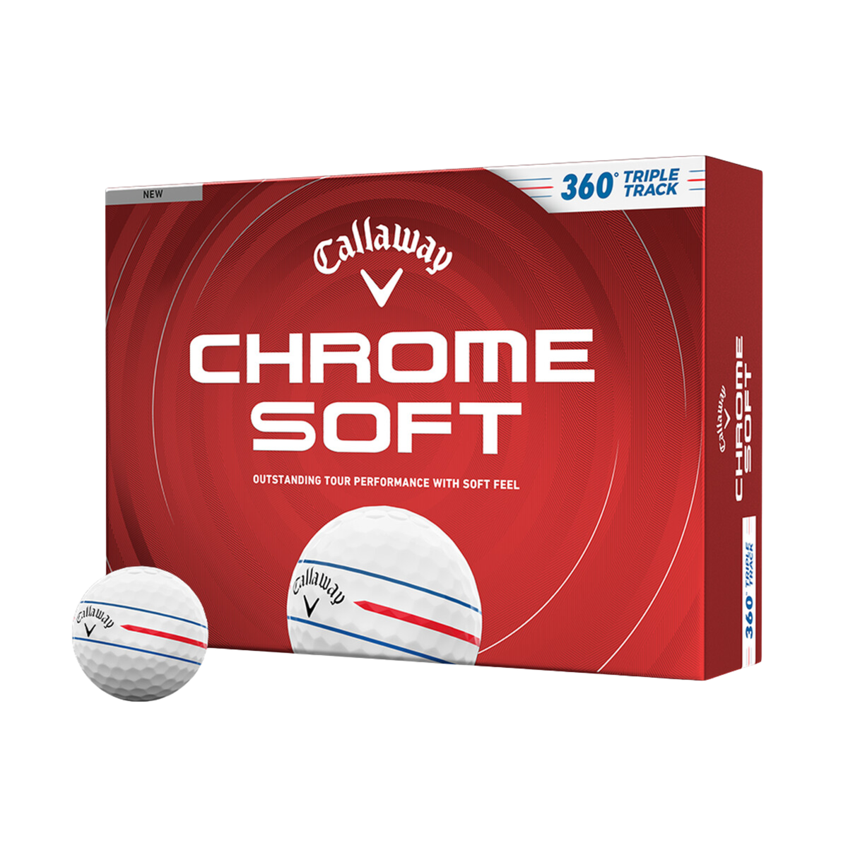 Callaway Chrome Soft 360° Triple Track Golf Balls