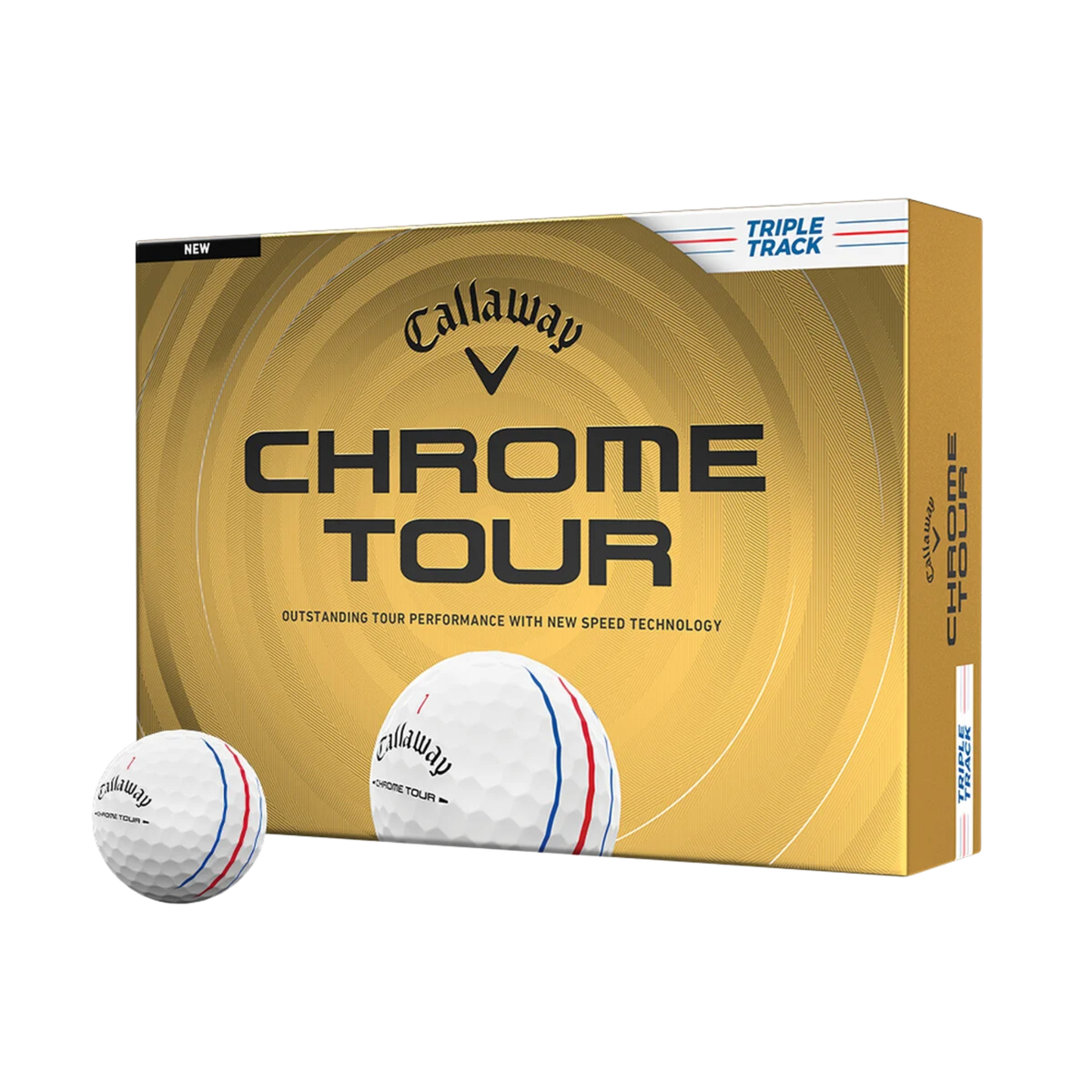 Callaway Chrome Tour Triple Track Golf Balls