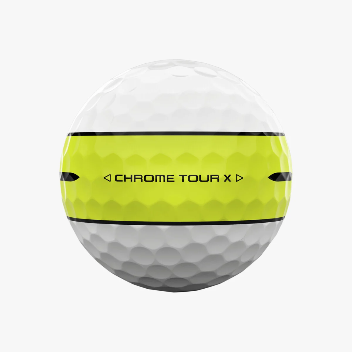 Callaway Chrome Tour X 360° Yellow Stripe Golf Balls