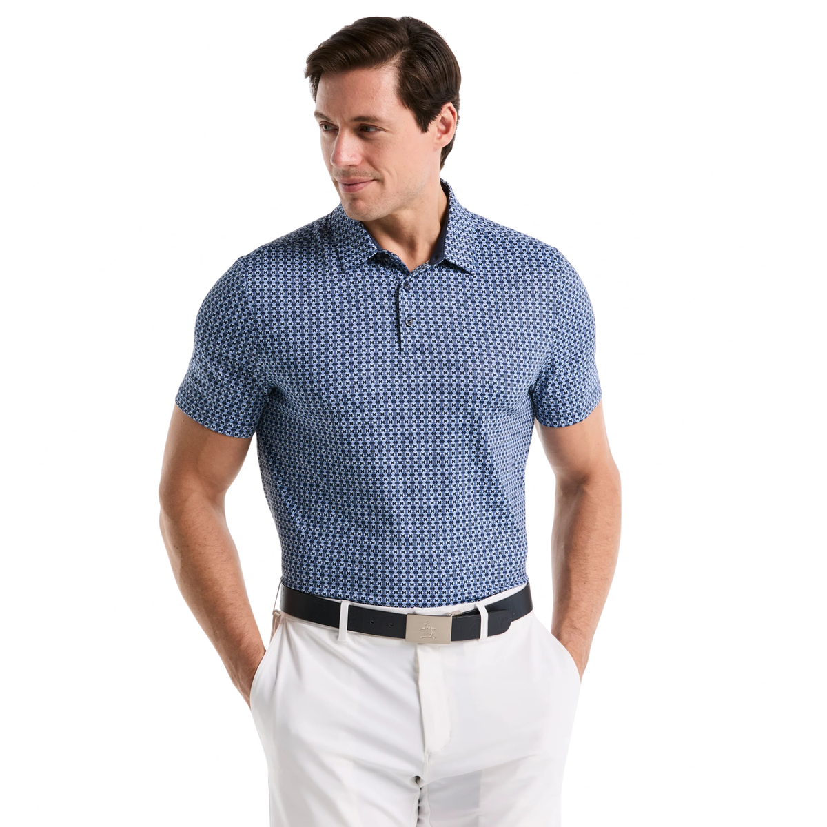 Original Penguin Pete's ParTech Bow Tie Golf Polo
