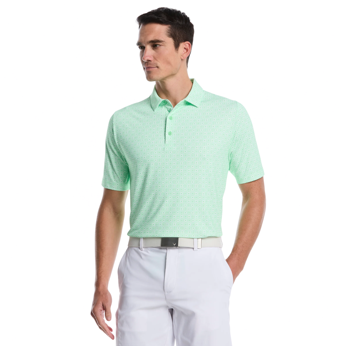 Callaway Men's Foulard Print Golf Polo