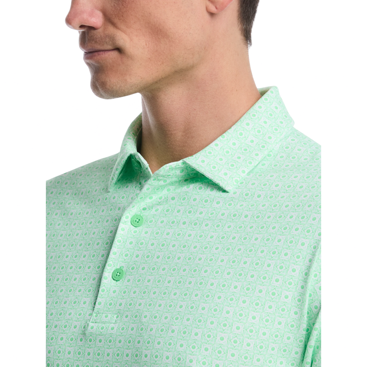 Callaway Men's Foulard Print Golf Polo