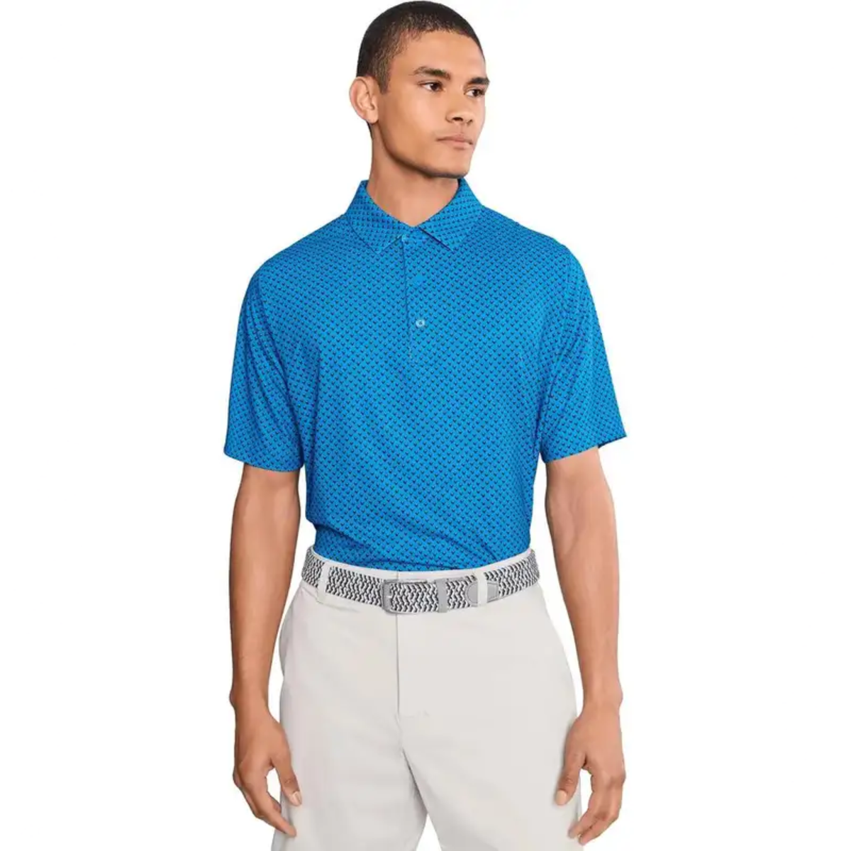 Callaway Men's Trademark Print Golf Polo
