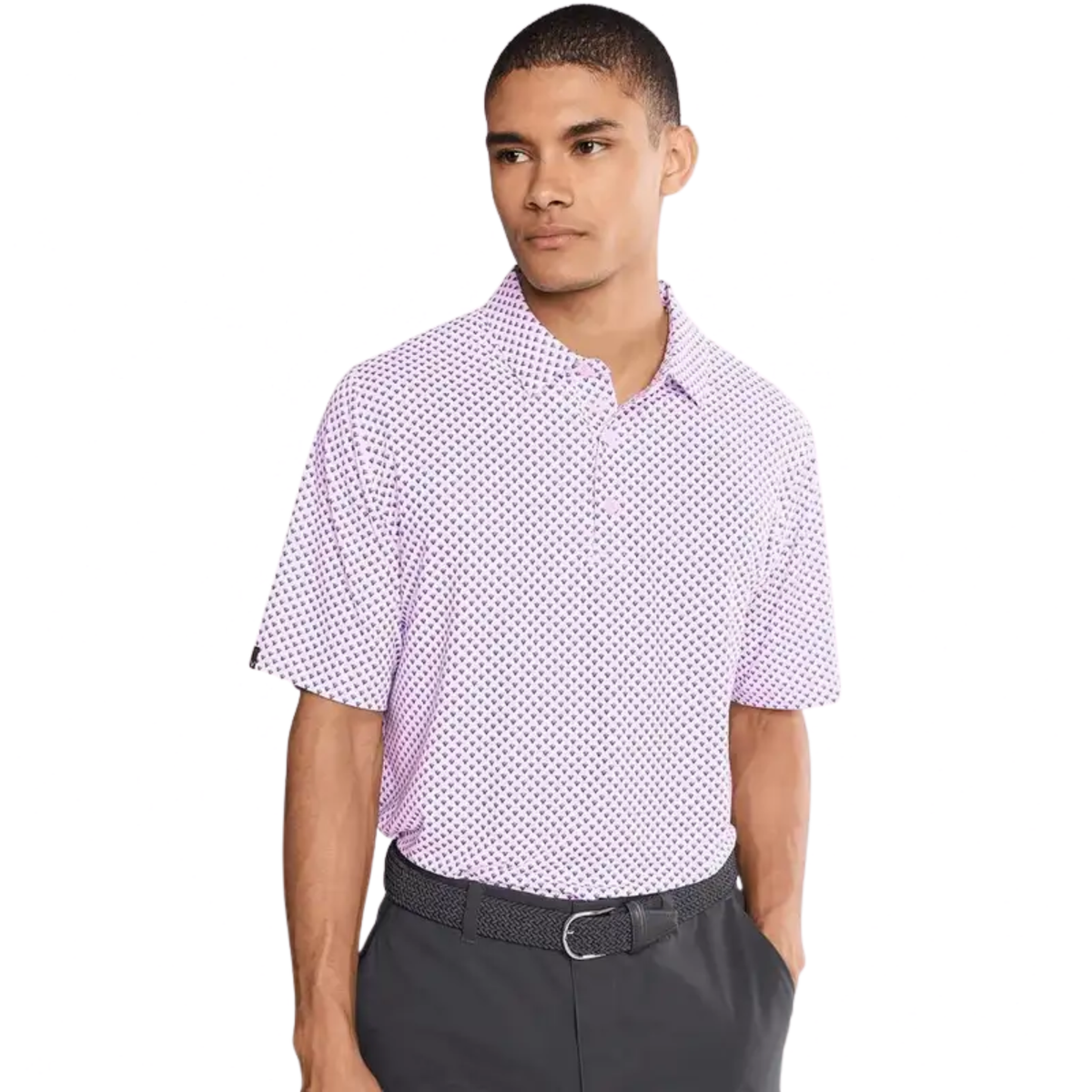 Callaway Men's Trademark Print Golf Polo