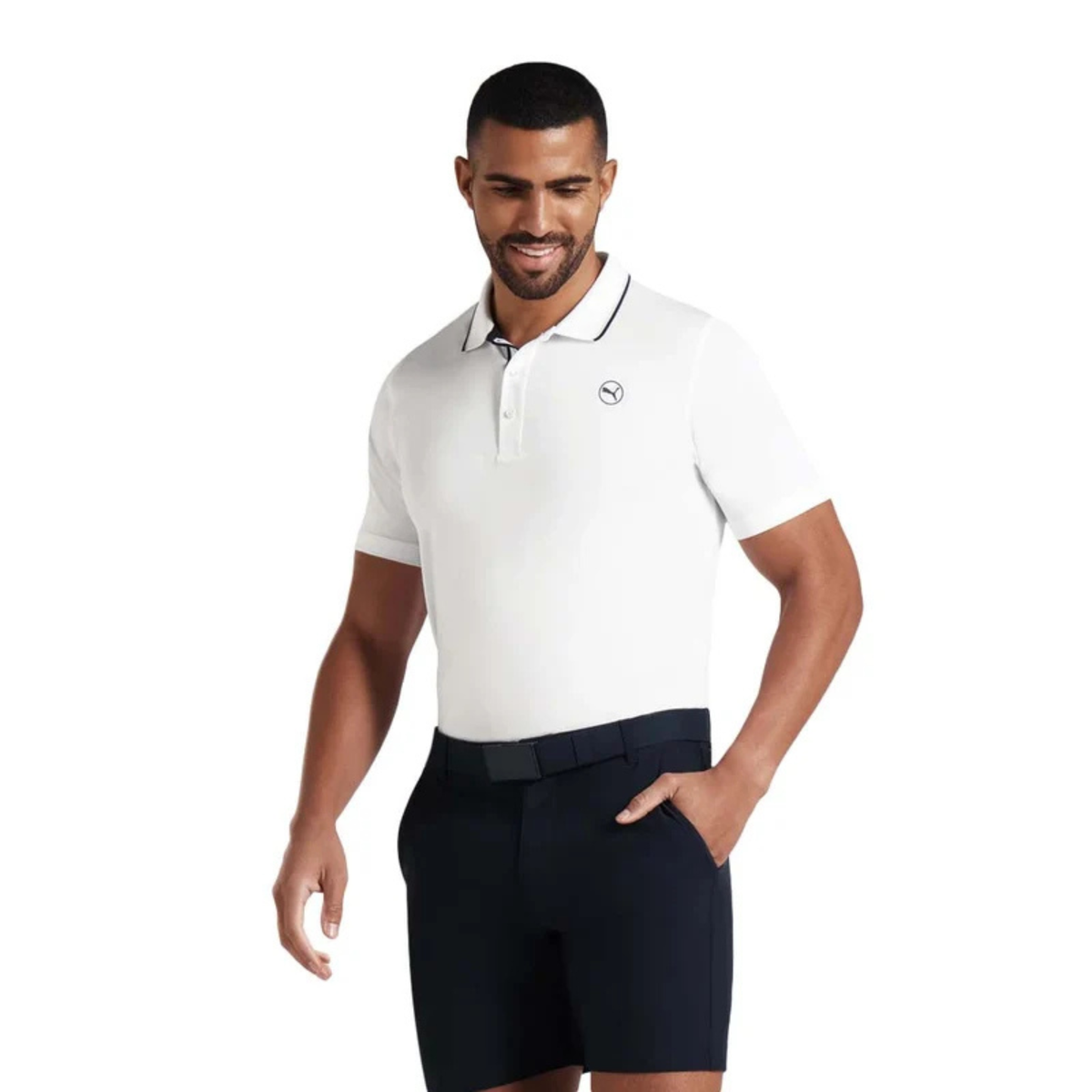PUMA Mattr Elevated Solid Golf Polo