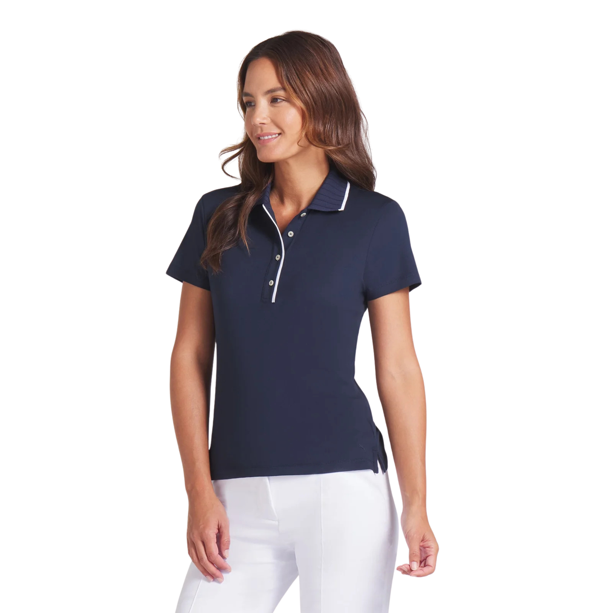 PUMA Cloudspun Bridges SS Golf Polo