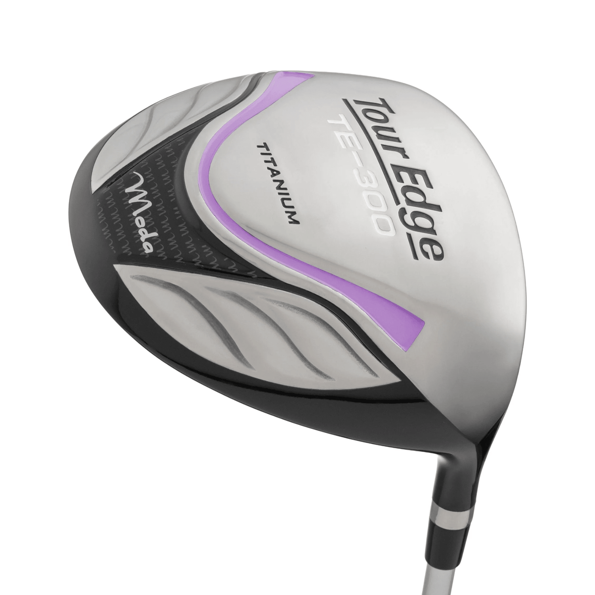 Tour Edge Women's TE-300 Complete Golf Package Set - Silver/Lilac