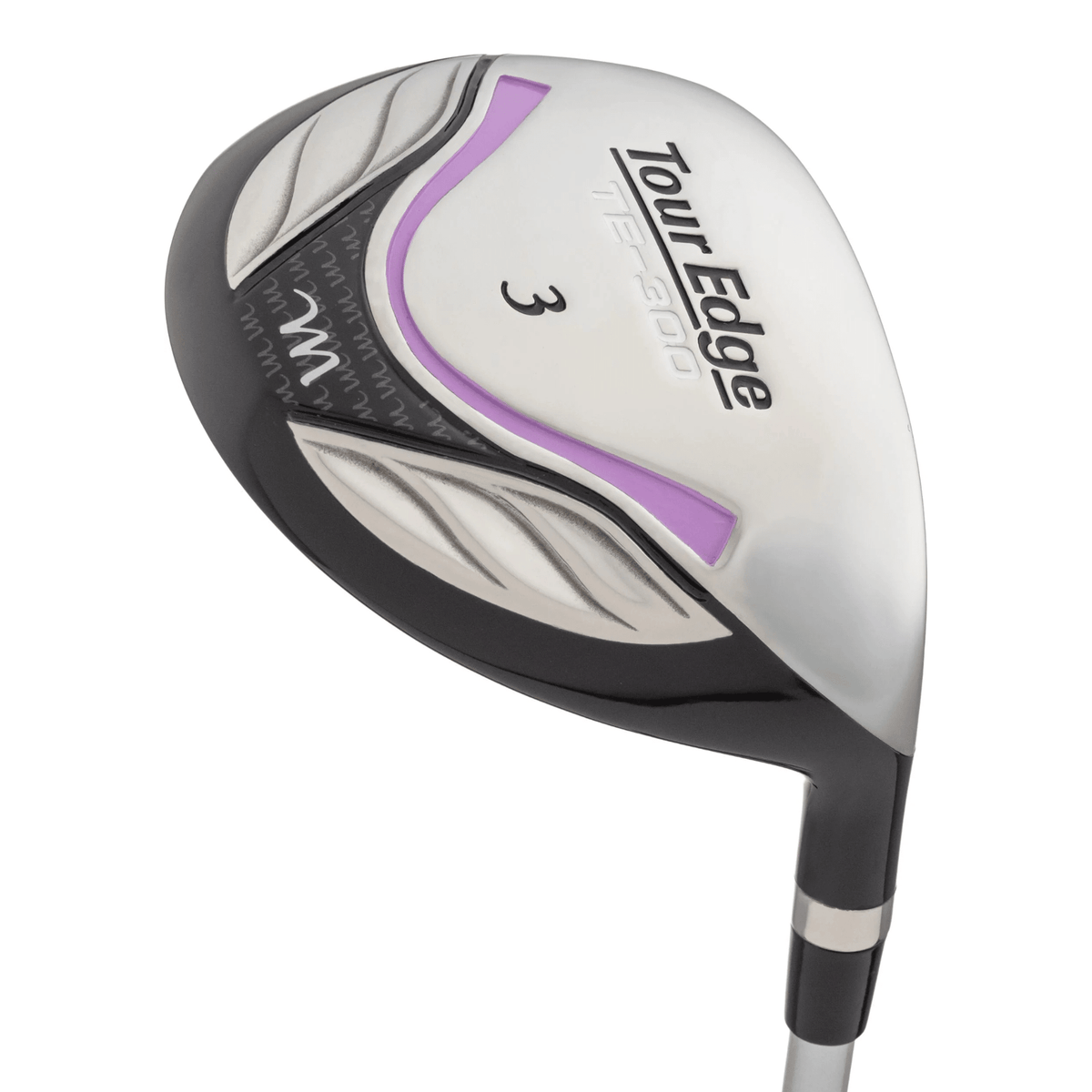 Tour Edge Women's TE-300 Complete Golf Package Set - Silver/Lilac