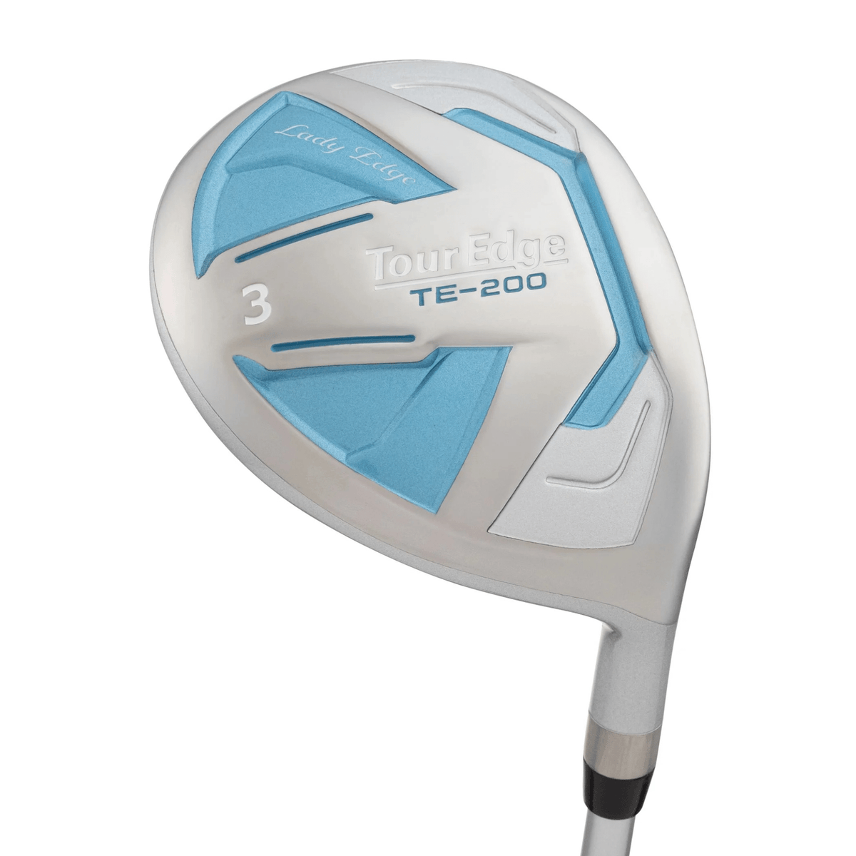 Tour Edge Women's TE-200 Complete Golf Package Set - White/Silver