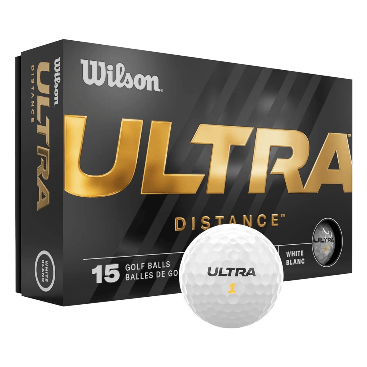Wilson Ultra Distance Golf Balls 15 Pack