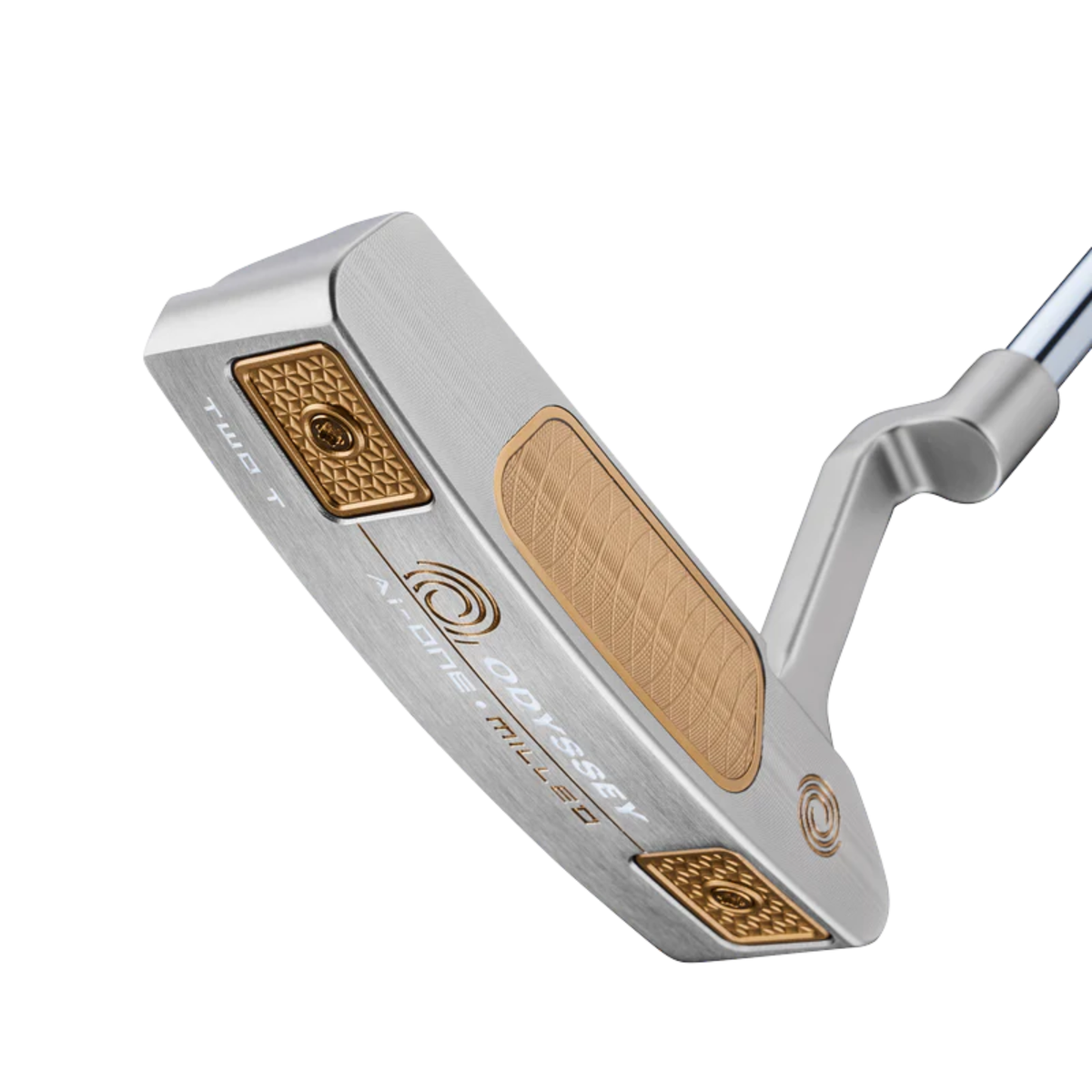 Odyssey Ai-One Milled Two T CH Putter - Silver