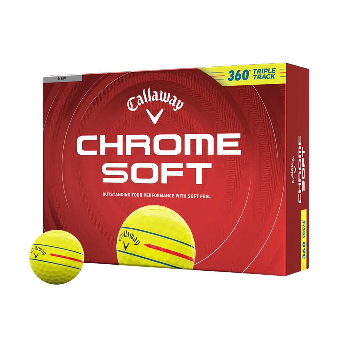 Callaway Chrome Soft 360° Triple Track Golf Balls