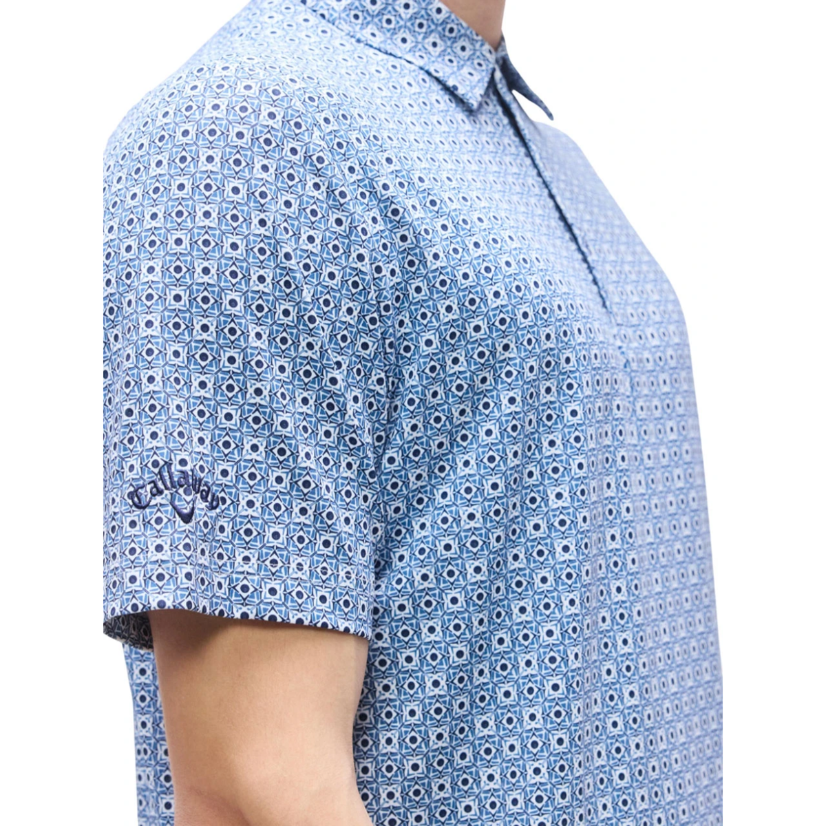 Callaway Men's Foulard Print Golf Polo