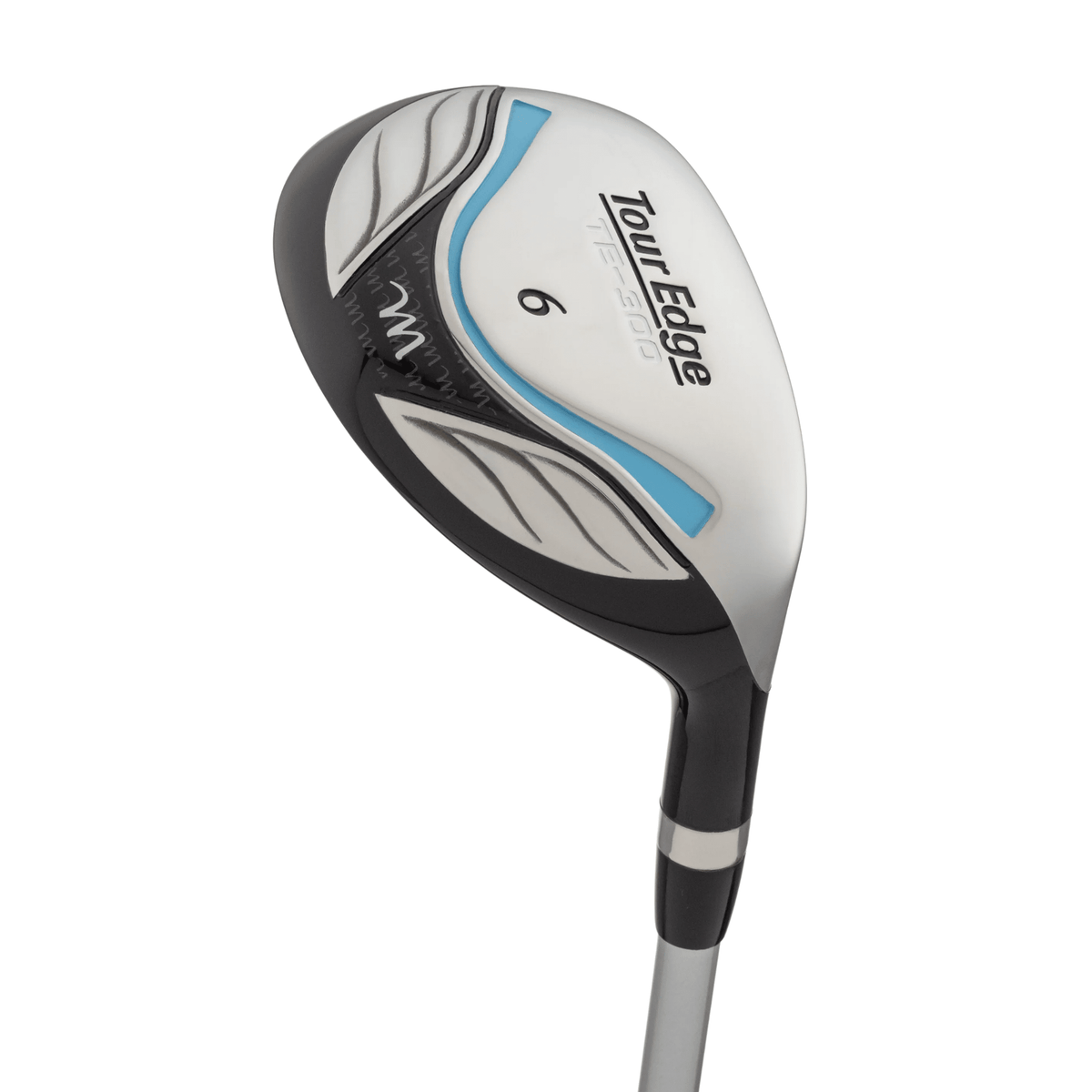 Tour Edge Women's TE-300 Complete Golf Package Set - Silver/Aqua