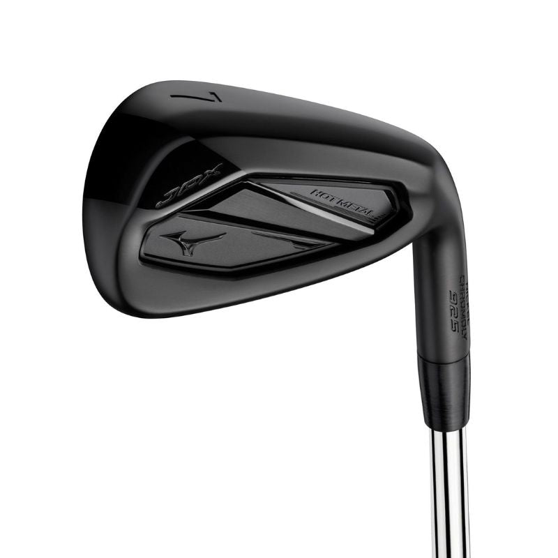 Mizuno JPX925 Hot Metal Black Iron Set - Steel - 5-PW, GW