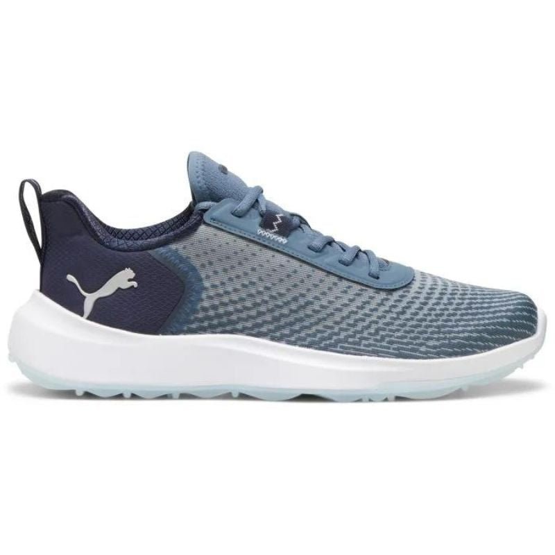 PUMA Men's FUSION Crush Sport Spikeless Golf Shoes Evening Sky Deep Navy Medium