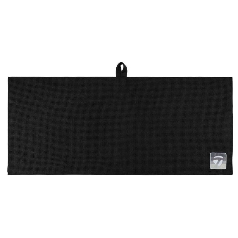 TaylorMade Magnet Tbug Towel Black