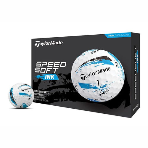 TaylorMade SpeedSoft Golf Ball - Ink Blue