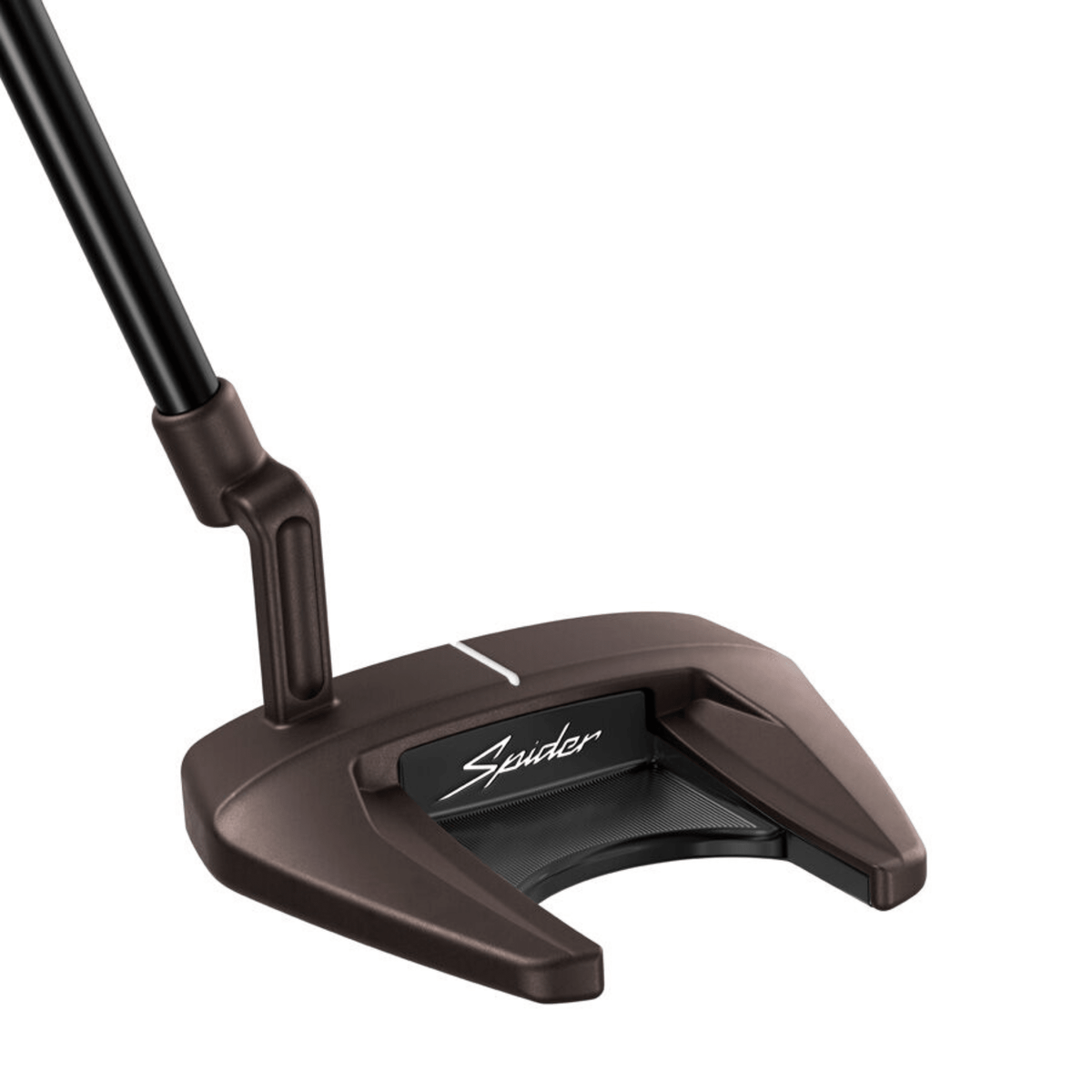 TaylorMade Spider Tour F L-Neck Putter Right 34" KBS CT 120 Putter Black Stepless - SuperStroke Pistol 1.0 Black White