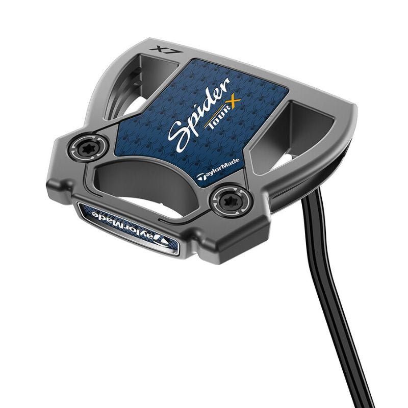 TaylorMade Spider Tour X Putter - Double Bend - Gunmetal KBS Black CT PVD STEPLESS