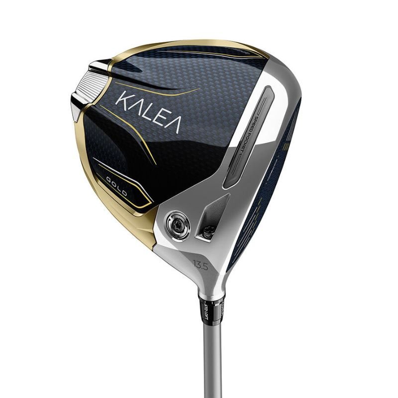 TaylorMade Women's Kalea Gold Premium 10pc Package Set - Cart Bag