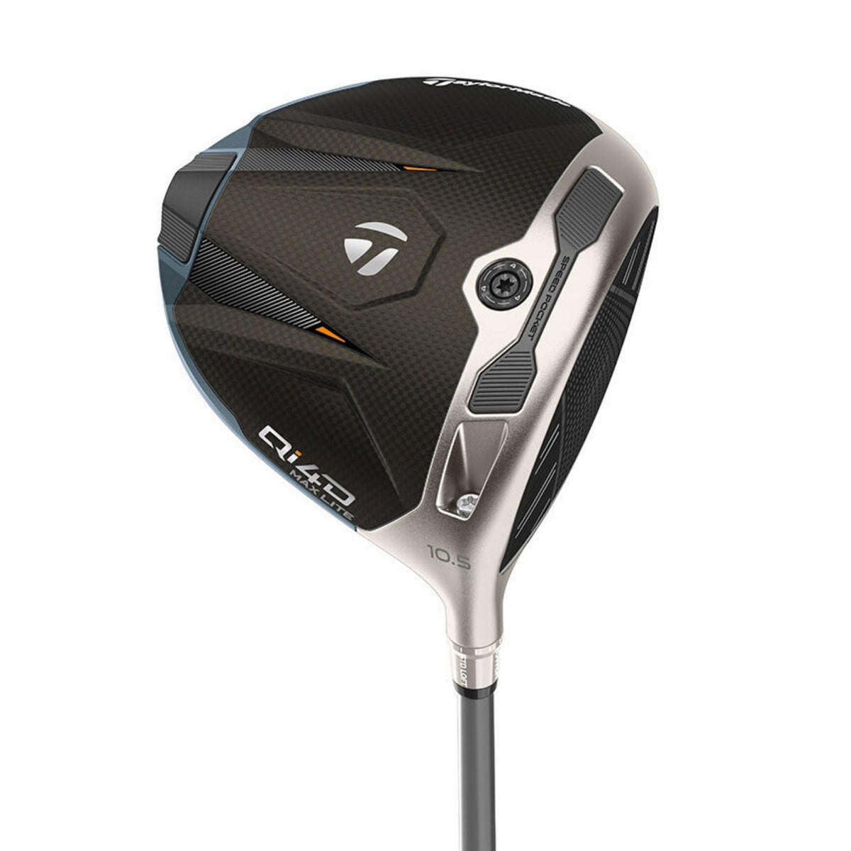 TaylorMade Qi4D Max Lite Driver Senior 12.0 Mitsubishi REAX 40 Mid Rotation Blue