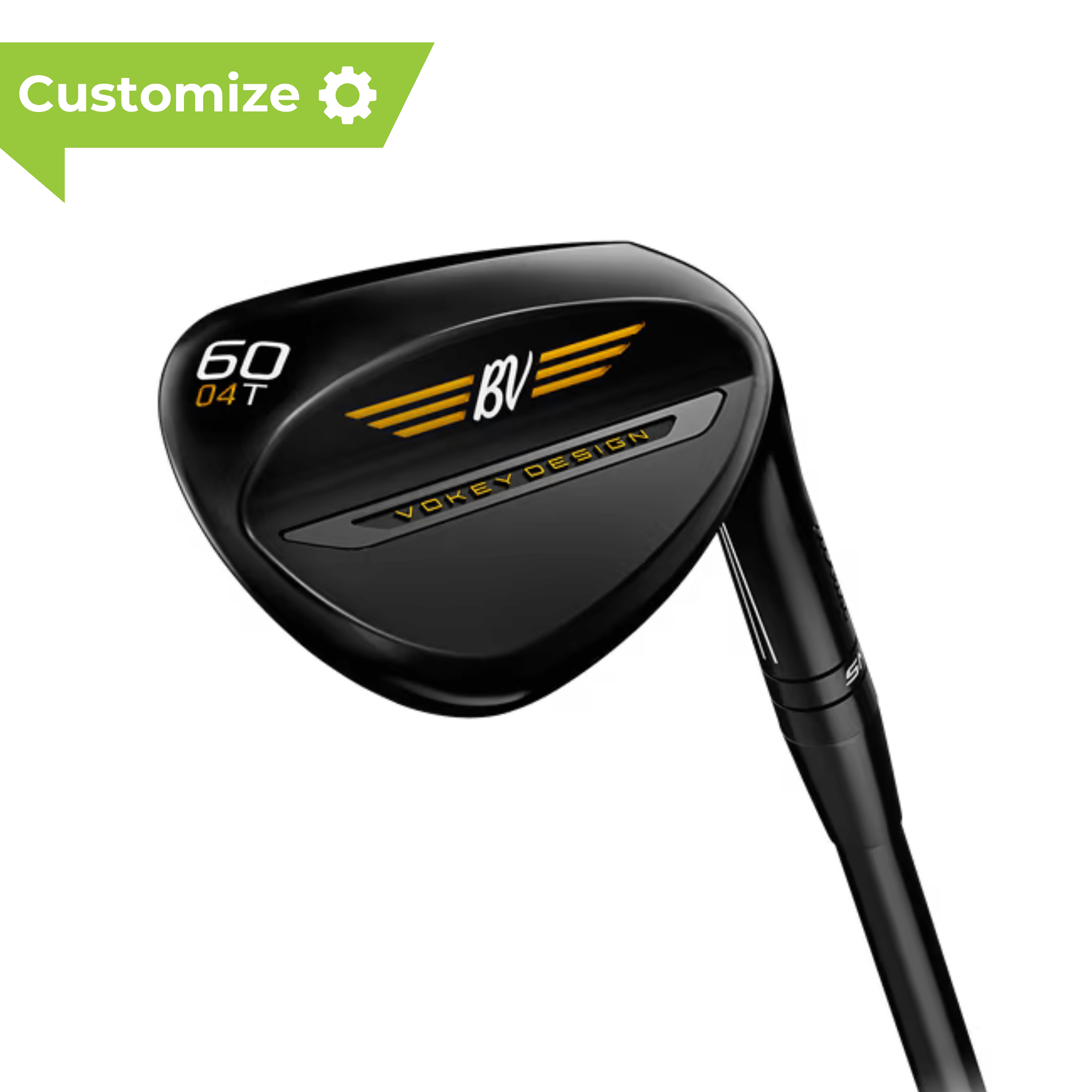 Titleist Vokey SM11 Wedge - Black Vapor (Steel Shaft) - Build Your Own