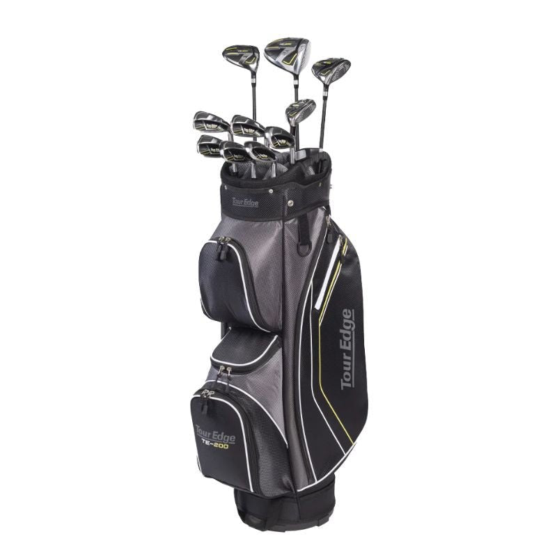 Tour Edge TE-200 Complete Golf Package Set - +1" LONG - Cart Bag